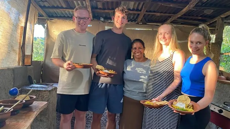 Sri Lankan cooking class in Ella