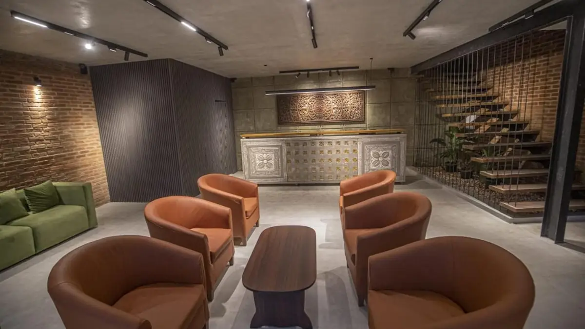 Reception lounge at Ella Heritage